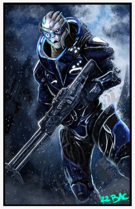 Garrus Vakarian fan art by Chthonic-Decapodian on DeviantArt