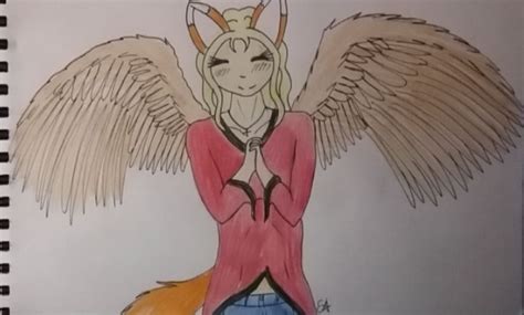 Kitsune With Wings By Firefoxgirl96 On Deviantart