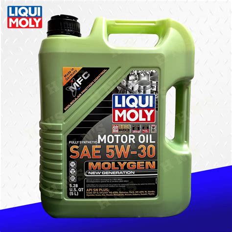 Liqui Moly Molygen New Generation 5W-30 Fully Synthetic 5L tzo | Shopee ...