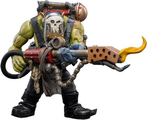 Amazon JOYTOY 1 18 Warhammer 40K Ork Kommandos Model Burna Boy