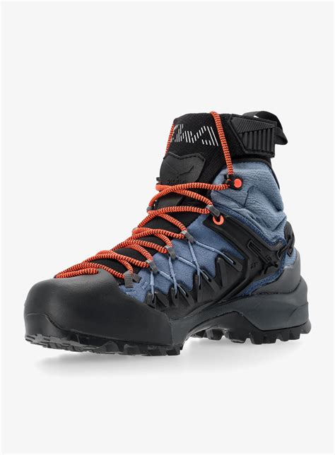 Buty podejściowe damskie Salewa Wildfire Edge Mid GTX java blue onyx