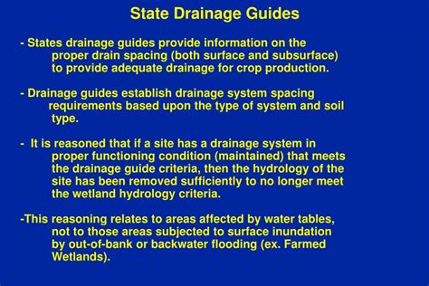 PPT Hydrology Tools For Wetland Determination And Restoration