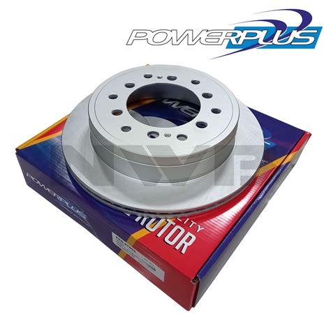 Powerplus Brake Disc Rotor Rear For Toyota Fortuner 2018 2023 Land