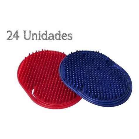 Pacote 24 Pentes Pata Pata Pente Masculino Cabelo Curto Escova Oval