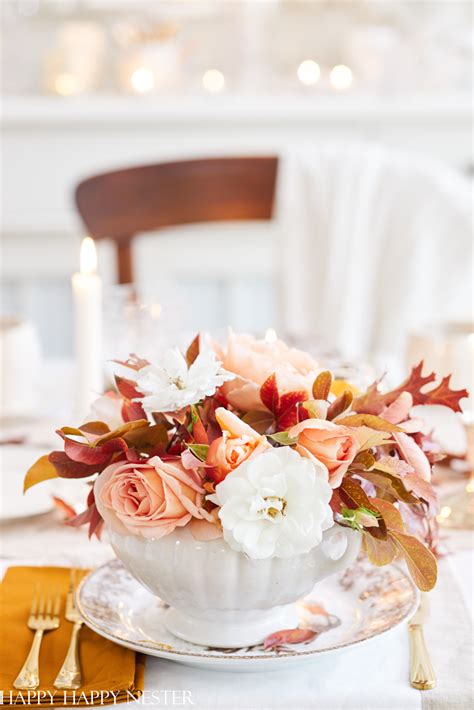 Fall Flower Centerpieces - Happy Happy Nester