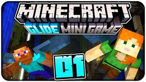 MINECRAFT GLIDE MINI GAME Part 1 Das ELYTRA WETTRENNEN YouTube