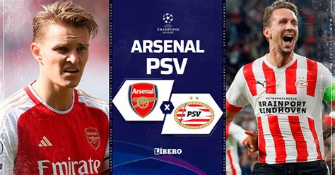 Arsenal vs PSV EN VIVO por Champions League vía Fox Sports STAR Plus