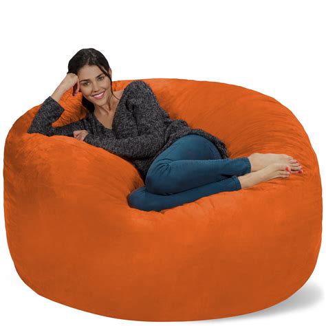 Relax Sacks Bean Bag Chair, Orange - Walmart.com