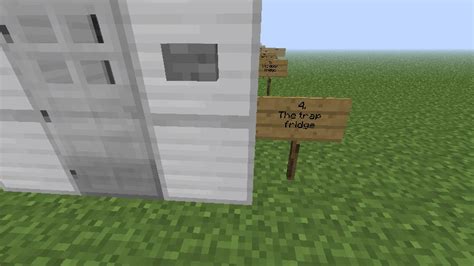 10 Ways To Make A Fridge In Minecraft Minecraft Map