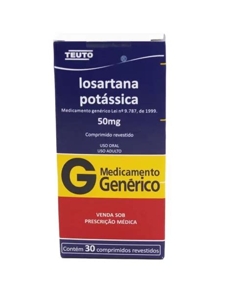 Losartana Pot 50mg C 30comp 100