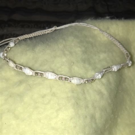 Jewelry New Hemp And Irridescent Bead Choker Necklace Poshmark