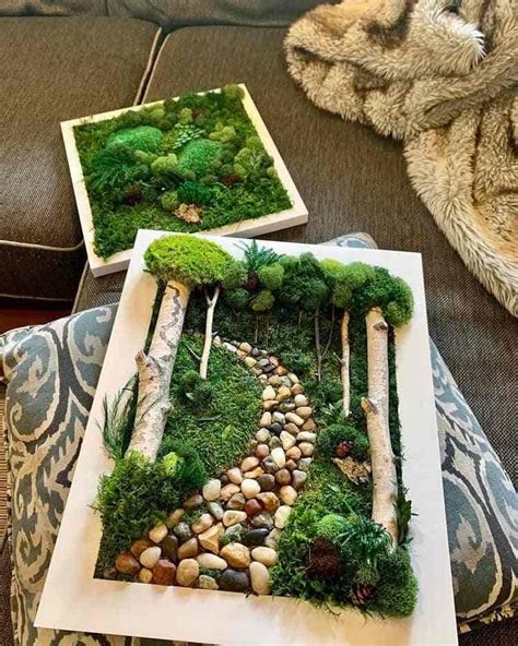 M Chten Sie Ein Moosbild Selber Machen Wir Zeigen Wie Moss Wall Art