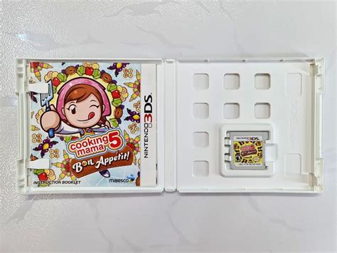 Video Game For Nintendo 3ds Cooking Mama 5 Bon Appetit Used