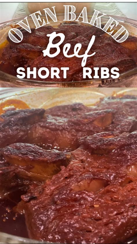 Oven Baked Bbq Beef Short Ribs Artofit