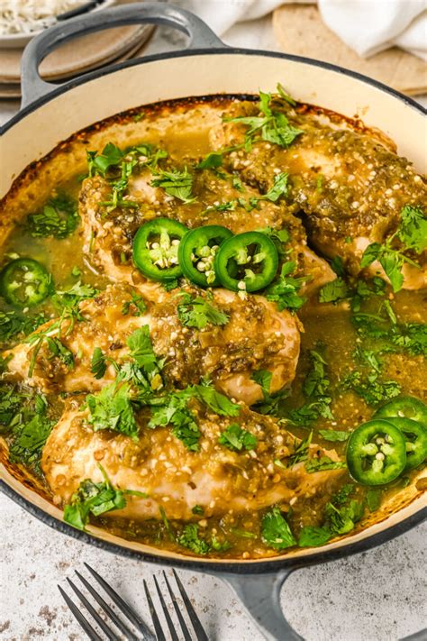 Easy Salsa Verde Chicken Recipe The Novice Chef