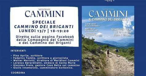 Meridiani Cammini Speciale Cammino Dei Briganti Compagnia Dei Cammini