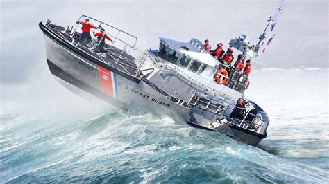 A Day In The Life Of US Boat Fighting Gigantic Waves In Middle Of Storm