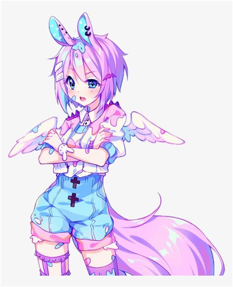 Pastel Pastelgore Pastelgoth Kawaii Tumblr Anime Animeg Hyanna Natsu