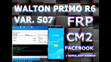 Walton Primo R Frp Password Lock Remove Cm Youtube