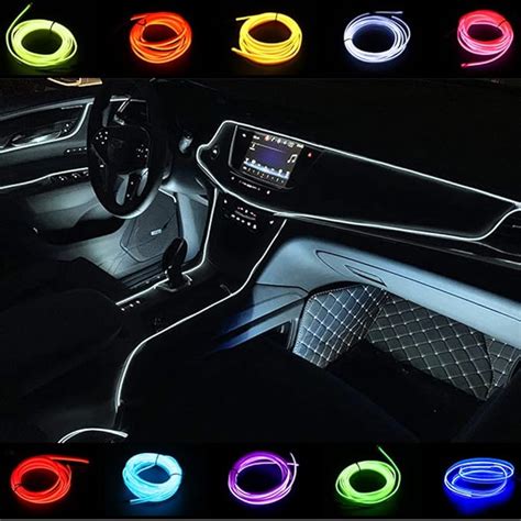 Car Truck Lighting Lamps Rgb Led Interior Strip Light Trim Car