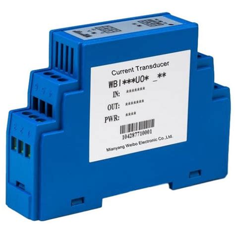 Transducteur De Courant DC WBI344U01 S Mianyang Weibo Electronic Co