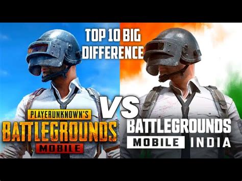 Pubg Mobile Vs Bgmi Major Differences Between The Games As Of