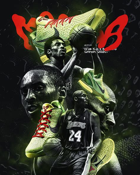 Nike Kobe 6 Protro "Grinch" on Behance