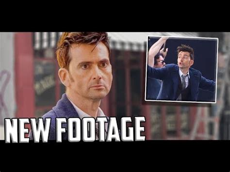 New footage from the 60th Anniversary filming with David Tennant ...