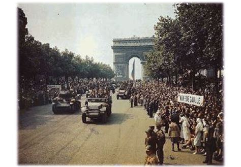 Paris Liberated 1944libération De Paris 1945libération De Paris 1944