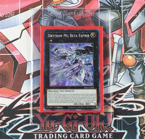 Yugioh Drytron Mu Beta Fafnir Mp En St Edition Prismatic Secret