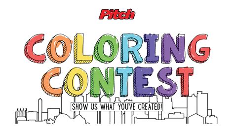 Your coloring page could be on the cover of The Pitch!