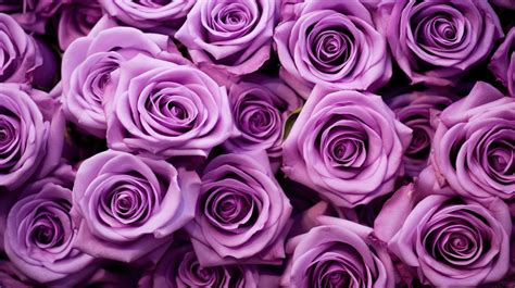 Textured Floral Background With Stunning Purple Roses, Rose Bouquet ...