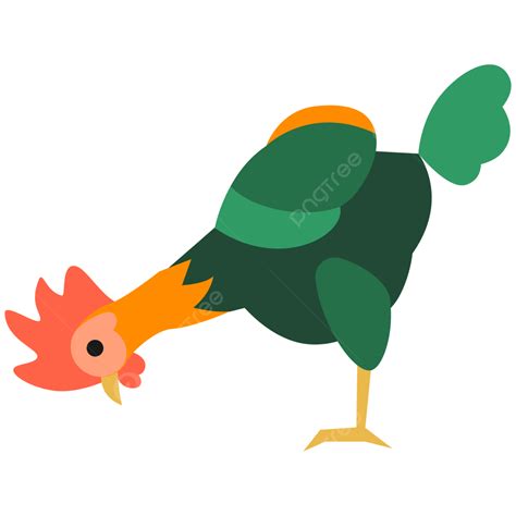 Chicken And Rooster Clipart Transparent Png Hd Vector Cute Ethnic