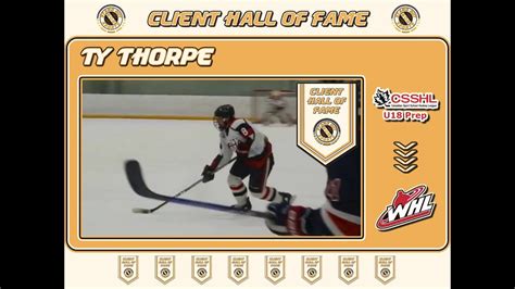 Ty Thorpe CSSHL U18 Prep To WHL Recruiting Video Stand Out Sports