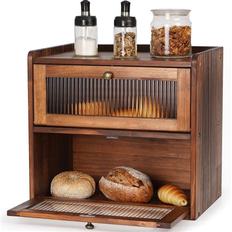 Guusii Home Brotkasten Gro Zirbenholz Eco Brotbox K Che Holz Gross