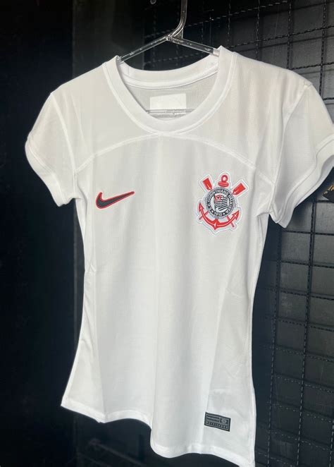 Camisa Feminina Corinthians Jpr Chuteiras E Artigos Esportivos Em