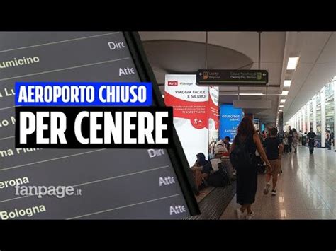 L Etna Erutta E L Aeroporto Di Catania Chiude Per La Cenere I