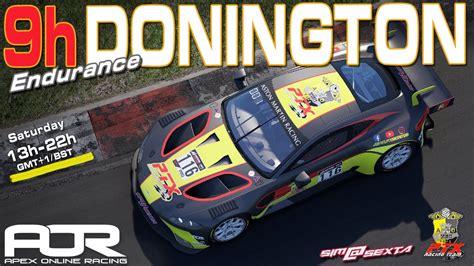 Acc Aor H Donington Park Gt Endurance Race Pm Live Stream Youtube