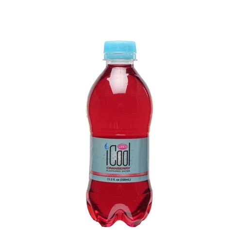 Icool Cranberry Flavoured Water 330ml