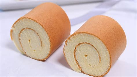 原味戚风蛋糕卷瑞士卷，不掉皮不开裂有诀窍 ｜swiss Roll Cake Soft And Moist Youtube