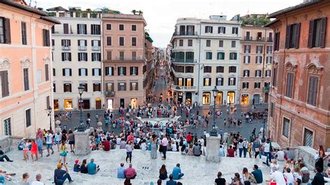 Plaza De Espa A En Roma Las Escaleras M S C Lebres De Italia