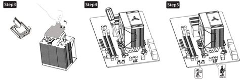 JONSBO CR1400 EVO Cpu Cooler 4 Heatpipe Tower User Manual