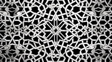 Premium Photo | Islamic pattern on the wall of the mosque