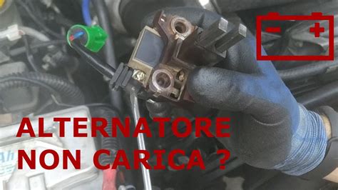 Alternatore Non Carica Ricerca Guasto Spazzole E Regolatore Di