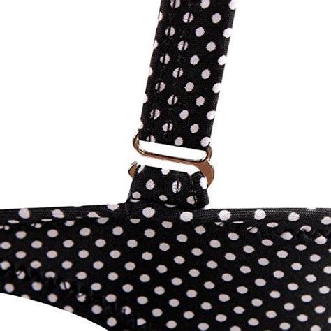 Costyleen Women S Vintage Polka Dots Bikini ThatSweetGift