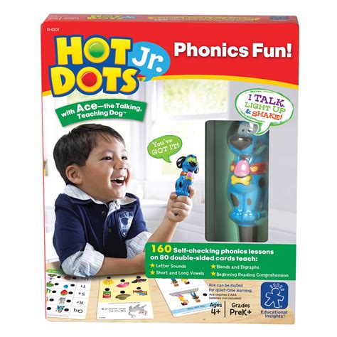 57 32 Hot Dots Jr Phonics Fun Kit 086002061072 6107 Learning Resources