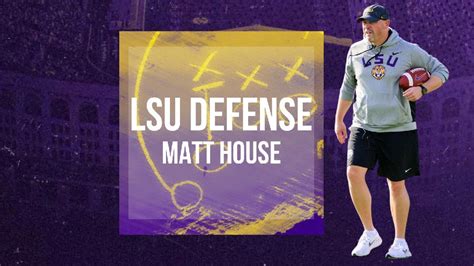 Matt House Lsu Defense By Louisiana Football Coaches Association