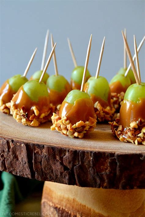 Caramel Apple Grapes The Domestic Rebel