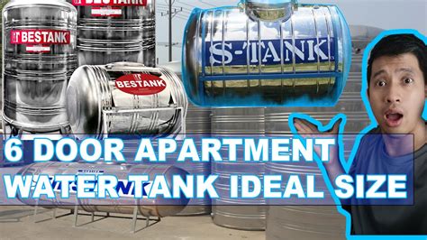 Magkano ang water tank for apartment? Installation nextweek - YouTube