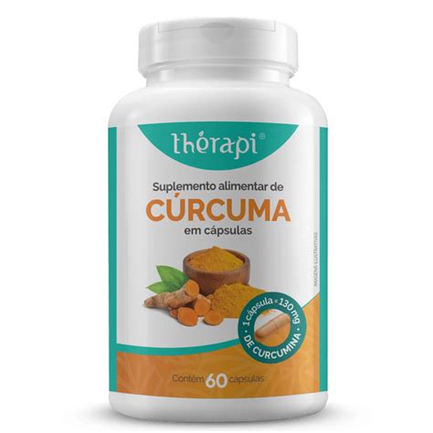 Curcuma Em Capsulas Funciona - CURCUMA EM CAPSULAS 500 MG X 60 CAPULAS THERAPI | Shopee Brasil
